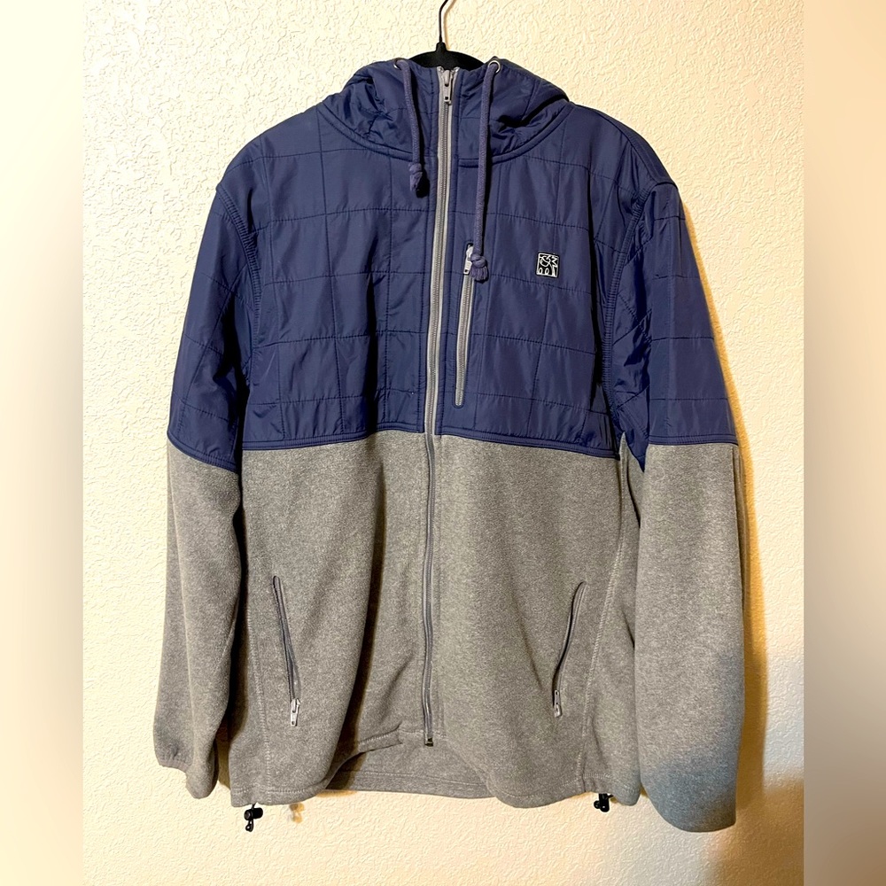 The Hundred’s Men’s Fleece/Puffer Zip Up Jacket
